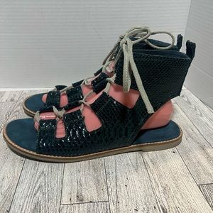 Matisse “Shells” gladiator lace-up sandals size 10